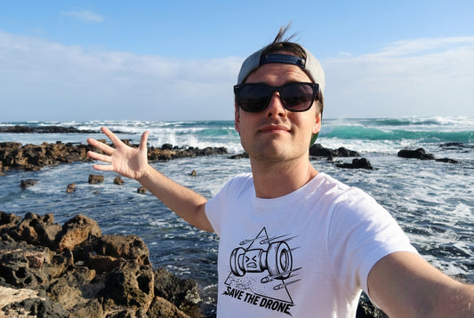 T-Shirt "SAVE THE DRONE" – Limited Prep Phase Drop [ESAURITO]
