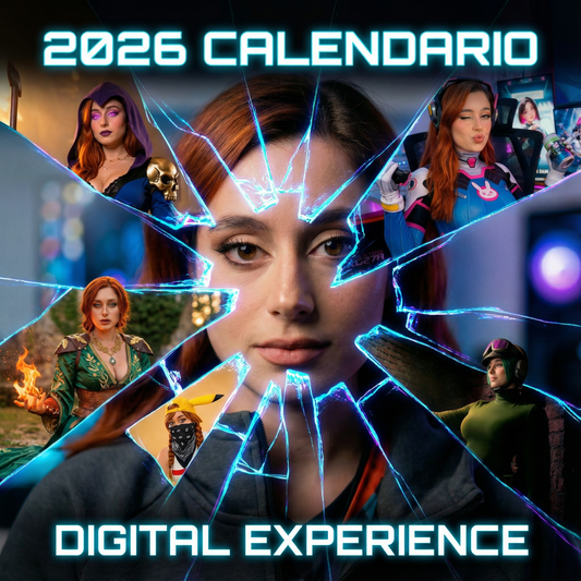 🗓️ Calendario DIGITAL 2026: Calendario, Wallpaper Cosplay, Gaming Quest