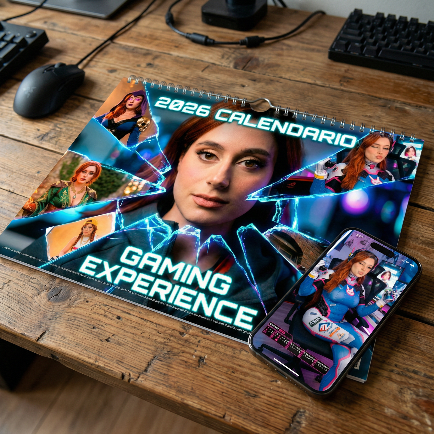 Ultimate Bundle 🗓️ Calendario 2026 (Physical + Digital)  TheLioner Cosplay & Gaming Experience